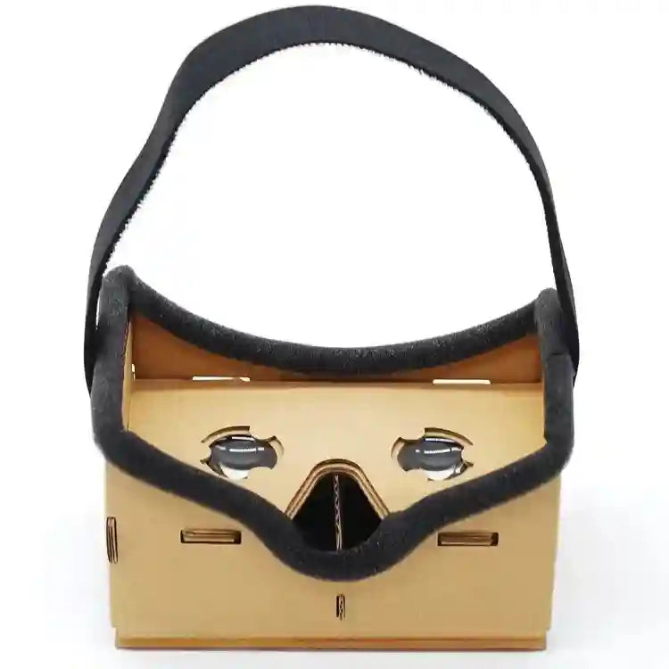 Google Cardboard VR Headset - 25mm Lens Smartphone Virtual Reality Viewer Tidesmit