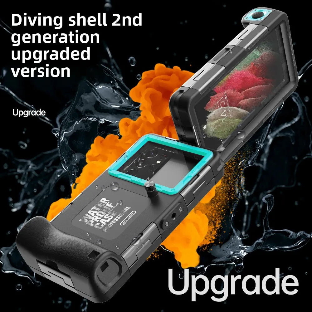 IP68 Waterproof Phone Case for Diving - Military-Grade Protection Button operation e China Mainland Tidesmit