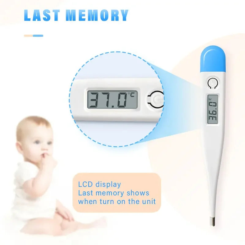 Fever Thermometer Pulse Oximeter Finger Medical Digital Household Baby Adult Measurement Oral Armpit Rectal infrared Basal Body