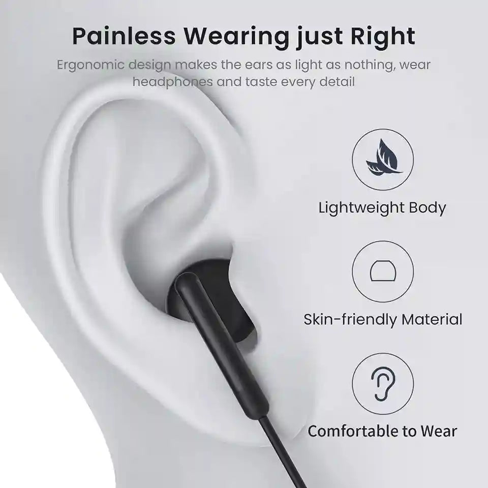 USB-C Wired Headphones for Samsung Galaxy S24 S23 - HiFi Stereo Audio Tidesmit