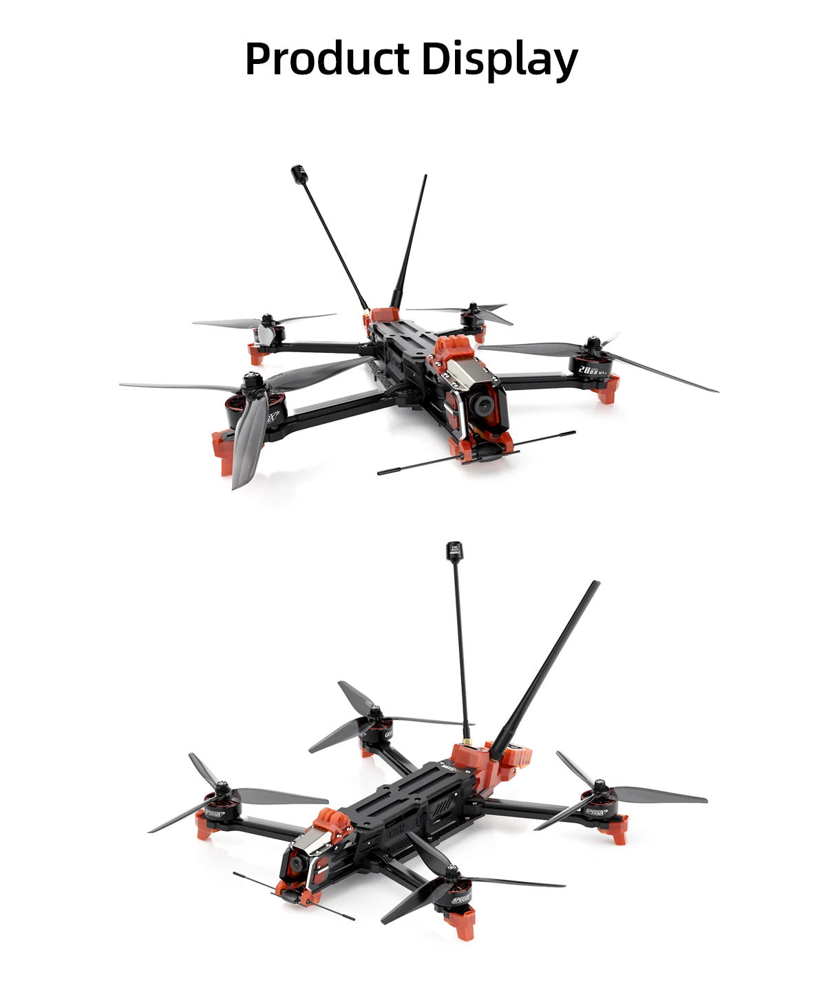 GEPRC MOZ7 V2 7-Inch Long Range FPV Drone - Reliable GPS Cinematic Kit Tidesmit