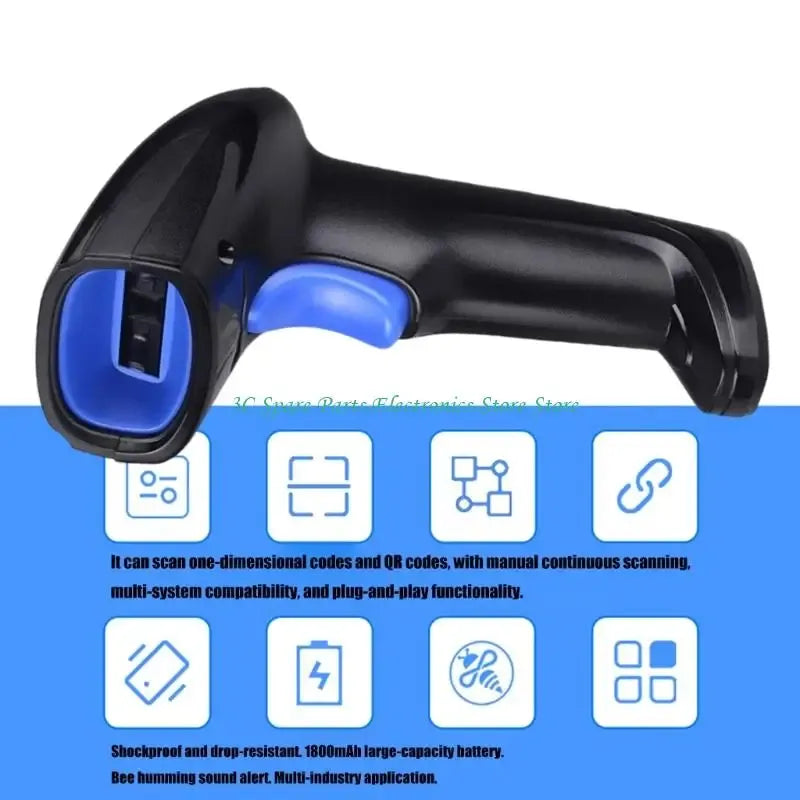 SZ Corded Barcode Scanner Code Reader Handheld Barcode Reader Support Logistic