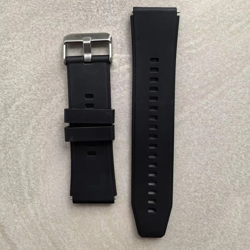 New Military Grade 1200mAh Battery Smartwatch Men 5ATM Waterproof Sports Tracker Flashlight Heart Rate AMOLED Screen Smart Watch