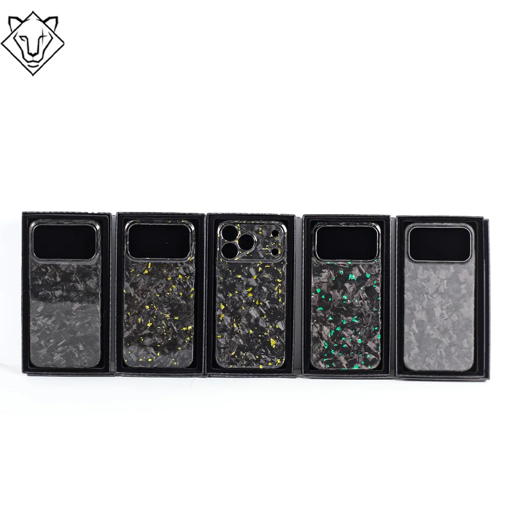 iPhone 17 Pro Max Carbon Fiber Case - Slim Military-Grade Protection Tidesmit