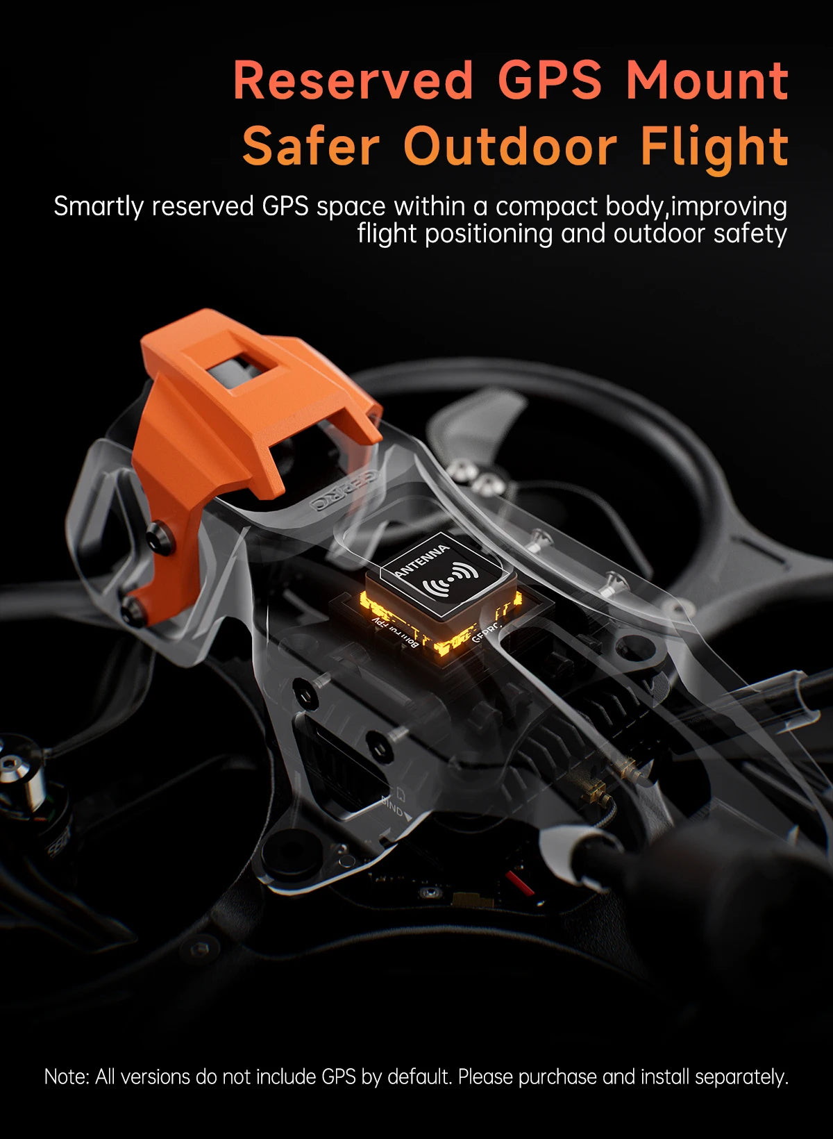 FPV Quadcopter Drone O4 Air Unit ELRS Freestyle 22-Inch Tidesmit