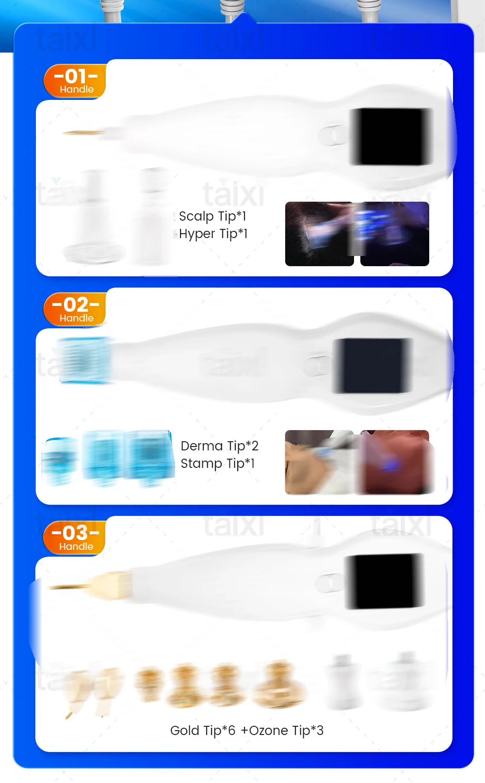 Tidesmit 8-in-1 medical grade plasma therapy device for pigmentation removal with adjustable hot cold facial settings