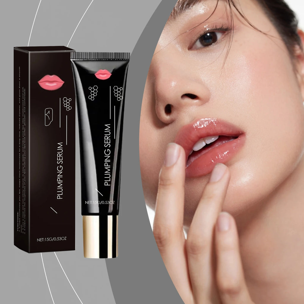 Lip Plumping Serum – Hydrating Volumizing Formula by Tidesmit Lip Care Tidesmit