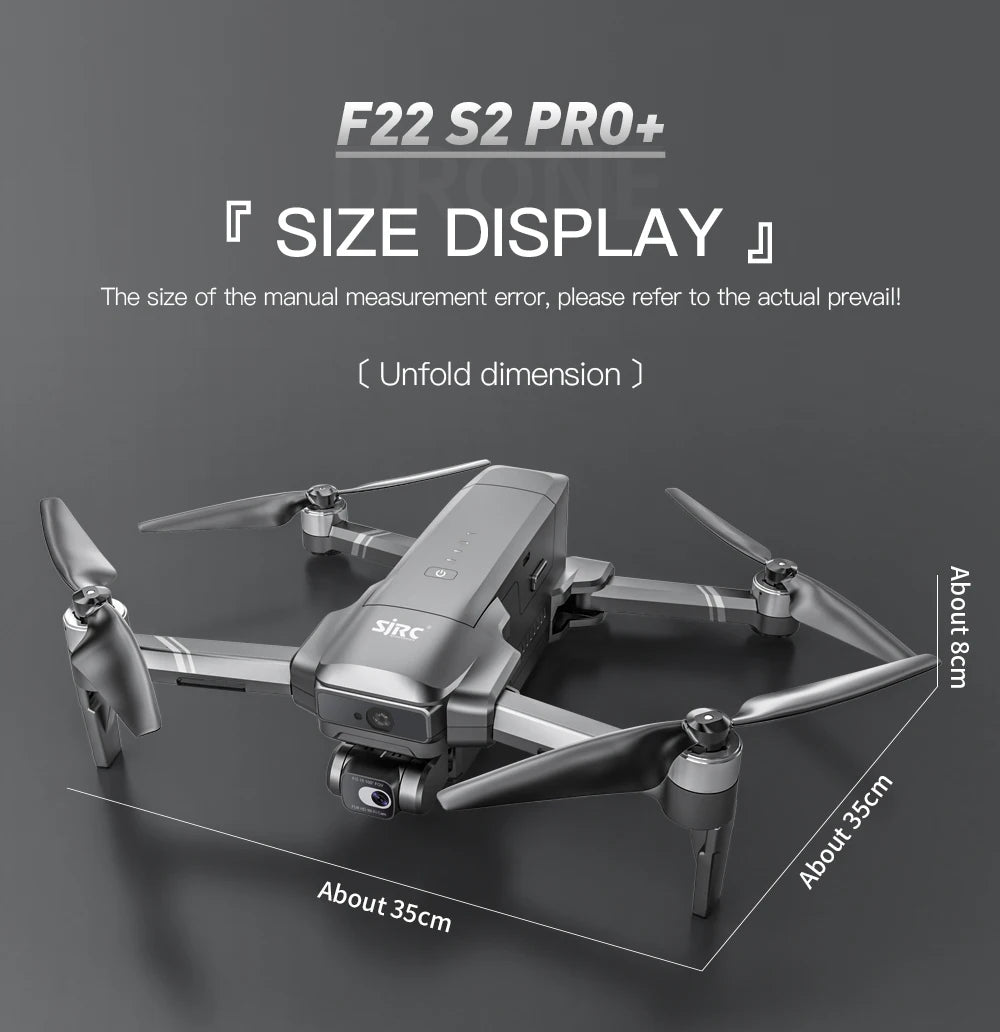 4K GPS Camera Drone with Obstacle Avoidance and Gimbal - Tidesmit Tidesmit