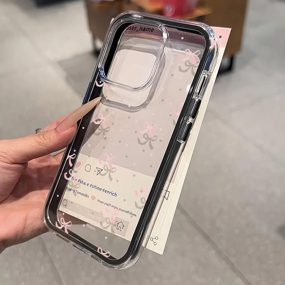Pink Phone Case for iPhone 17 Pro Max - Shock-Absorbing Slim Cover Tidesmit