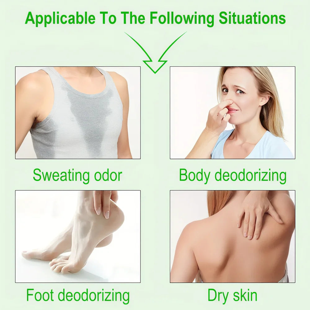 Tidesmit YUITIKUE Aloe & Green Tea Deodorant 45g providing 72H odor control and 3-in-1 sweat and skin care.