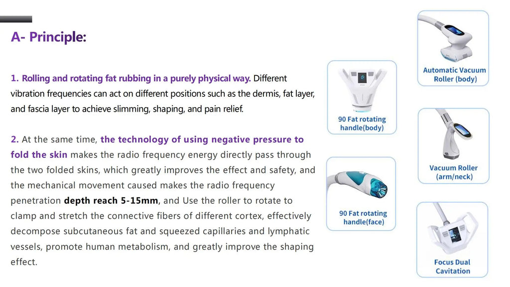 Vacuum Body Massage Machine for Cellulite Reduction by Tidesmit Back Massage Instrument Tidesmit