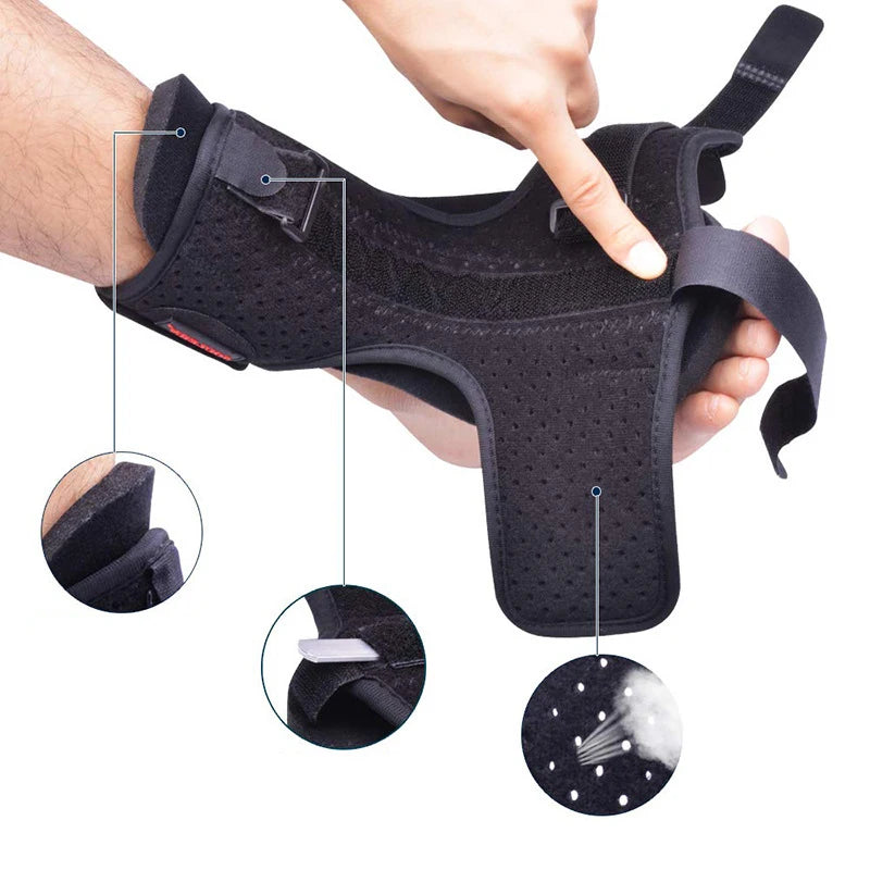 Plantar Fasciitis Dorsal Night & Day Splint Foot Orthosis Stabilizer Adjustable Drop Foot Orthotic Brace Support Pain Relief
