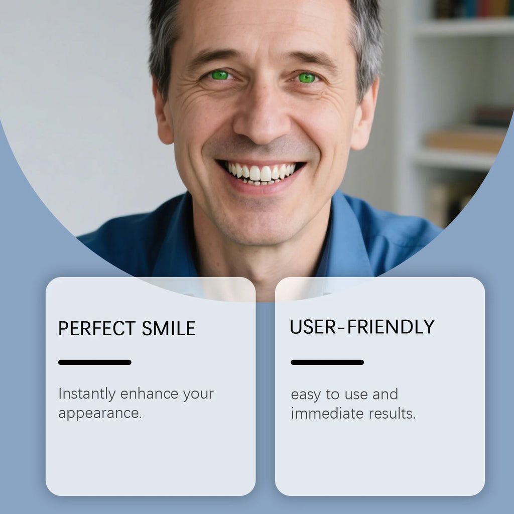 Tidesmit 2026 silicone fake teeth kit for gap filling and comfortable realistic orthodontic smile enhancement.