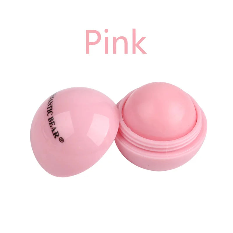 Ball Shaped Hydrating Lip Balm Set - 6pcs Nourishing Lip Care Lip Care Pink Tidesmit