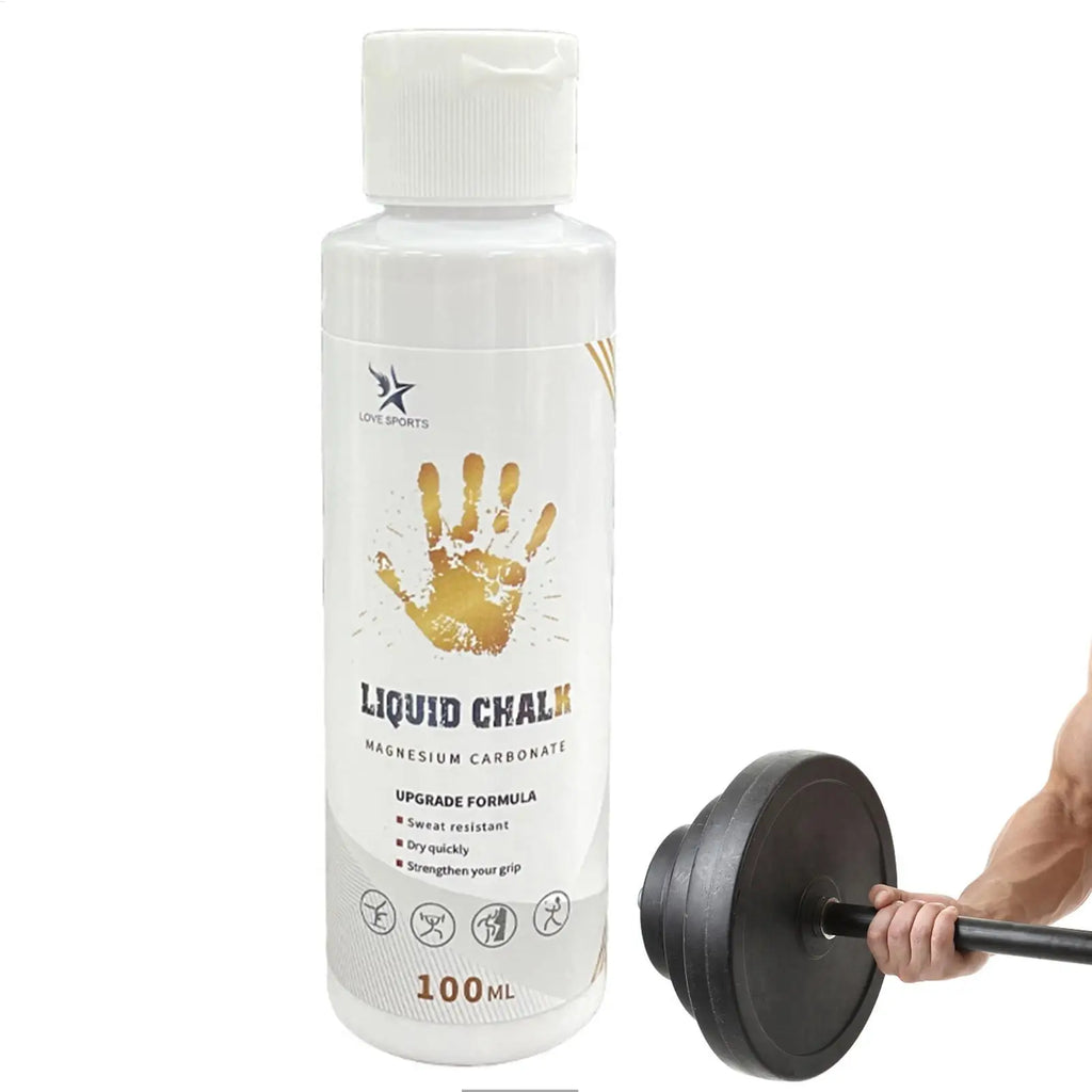 200ml Sports Liquid Magnesium Powder Fitness Lifting Anti Slip Cream Grip Liquid Magnesium for Pole Dancing Rock Climbing Gym
