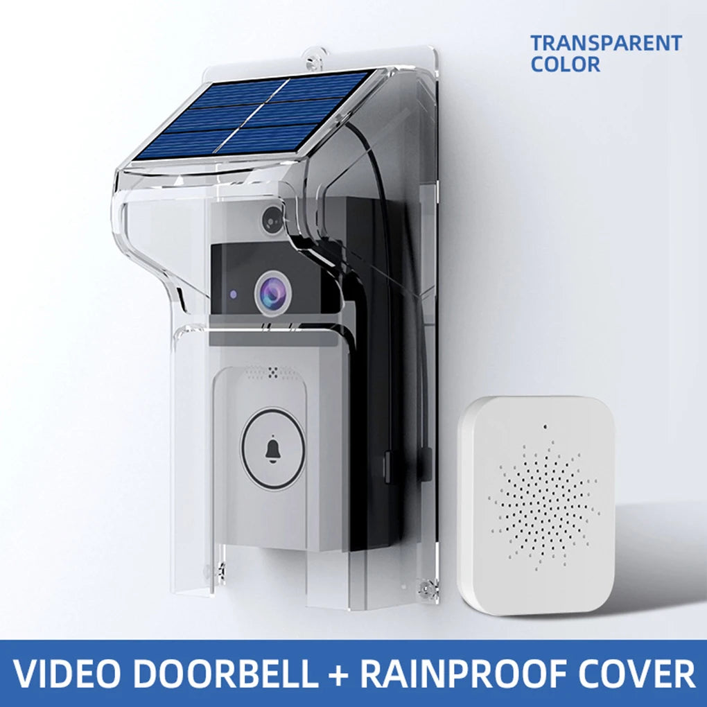 Wifivisual Doorbell Bell Camera Wireless Solar Charging Waterproof Night Vision Smart Home HD Doorbell Two-Way Intercom Voice