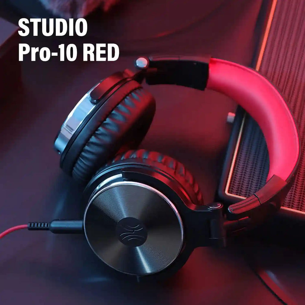 Wired Studio Monitor Headphones: Over-Ear Audio with Low Latency Tidesmit