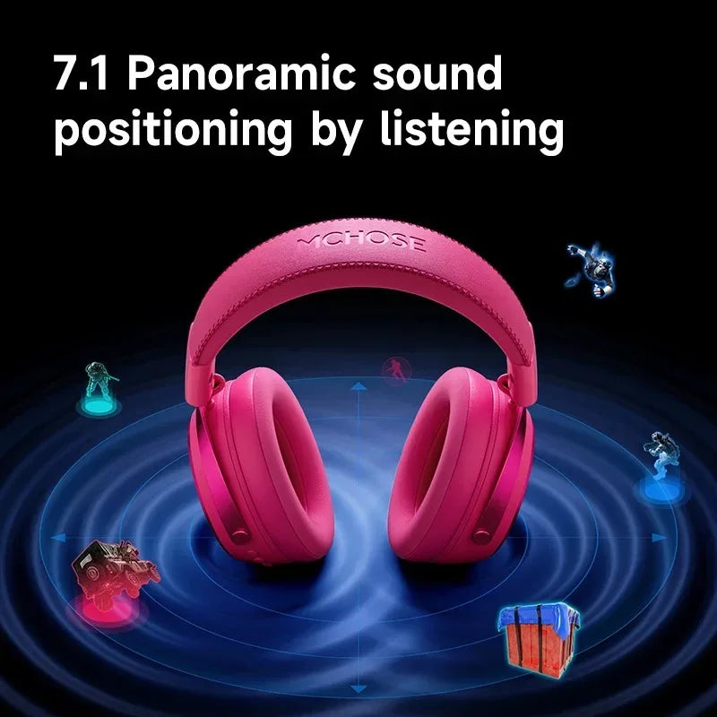 Wireless Gaming Headset X9 Tri-Mode Noise Cancelling by Tidesmit Tidesmit