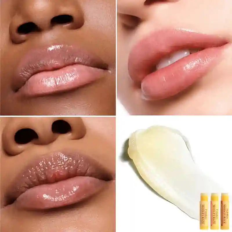 Natural Lip Balm Set: Moisturizing Plant-Based Lip Treatment - 3 Pack Lip Care Tidesmit