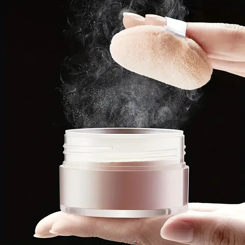 Tidesmit Flawless Setting Powder texture close-up showing lightweight oil-control matte finish for all skin types