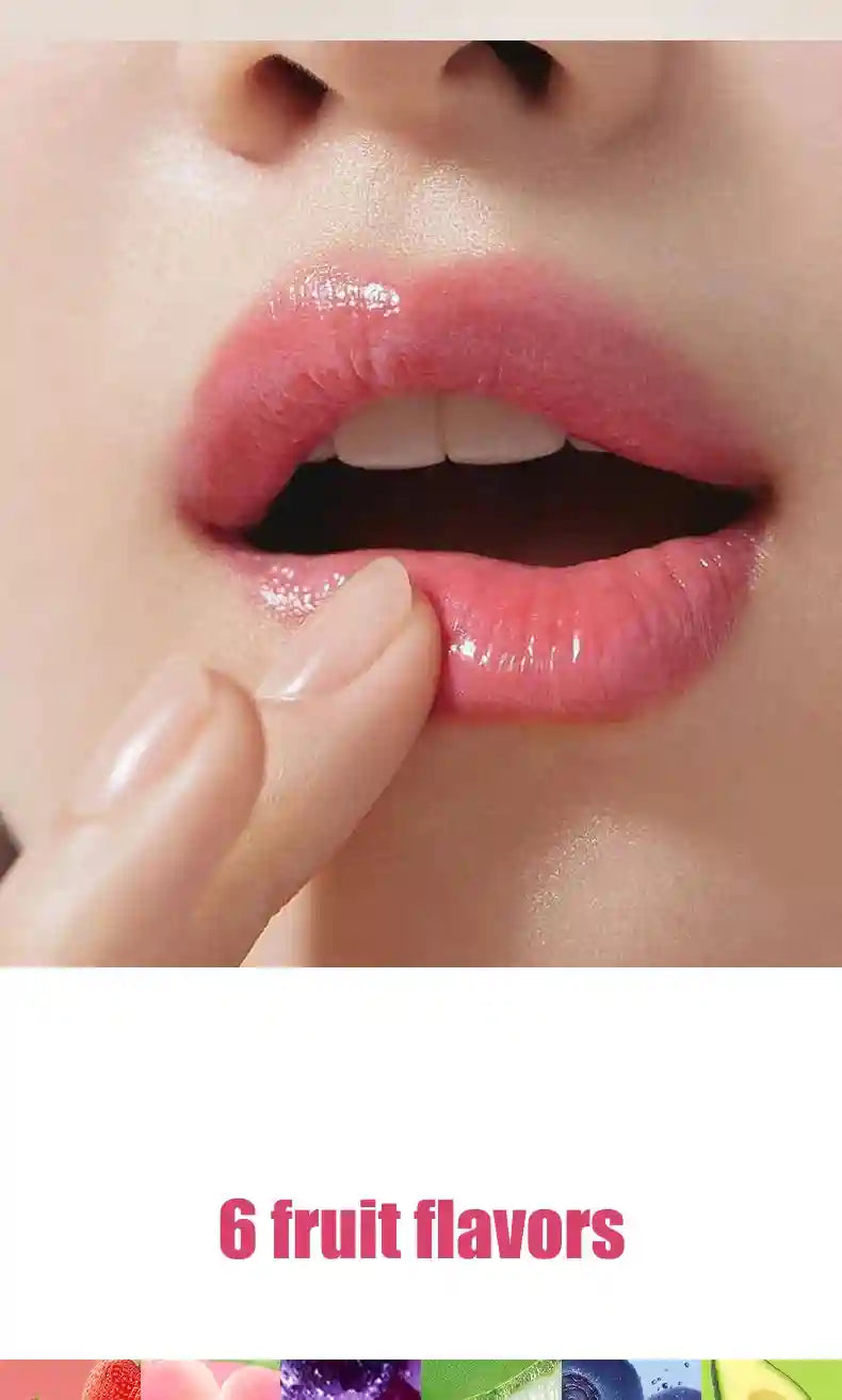 Fruit Flavor Lip Balm Set - 6 Pack Moisturizing Lip Treatment Lip Care Tidesmit