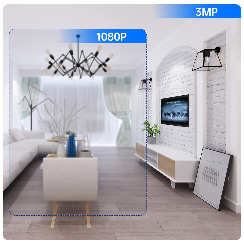 Lenovo 2K E27 Bulb WiFi Camera Home Indoor Video Surveillance Camera Color Night AI Tracking Security PTZ IP Camera Baby Monitor