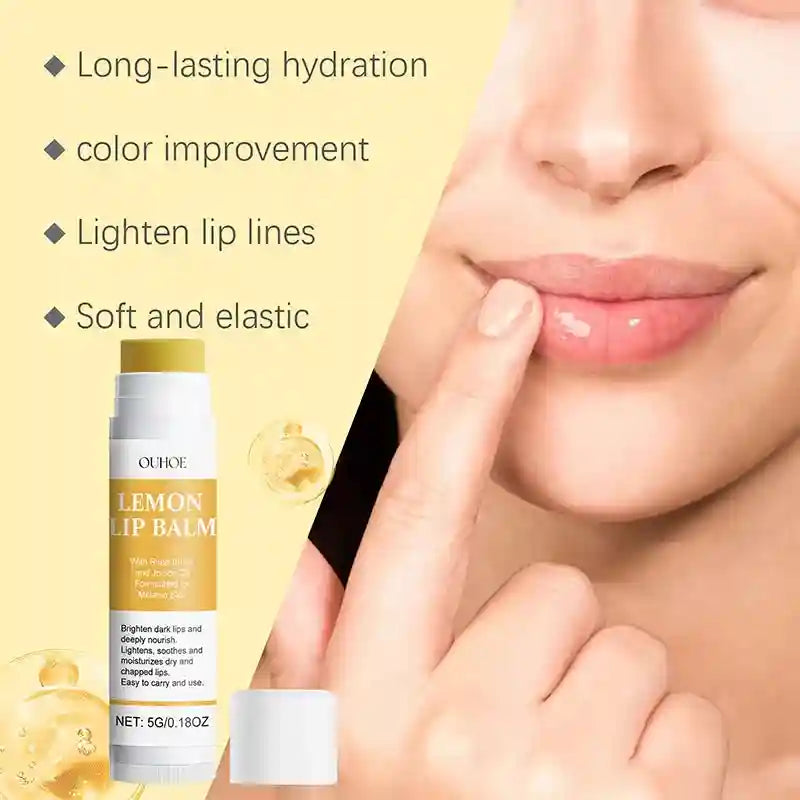 Dark Lip Lightening Balm – Moisturizing Exfoliating Lip Treatment Lip Care Tidesmit