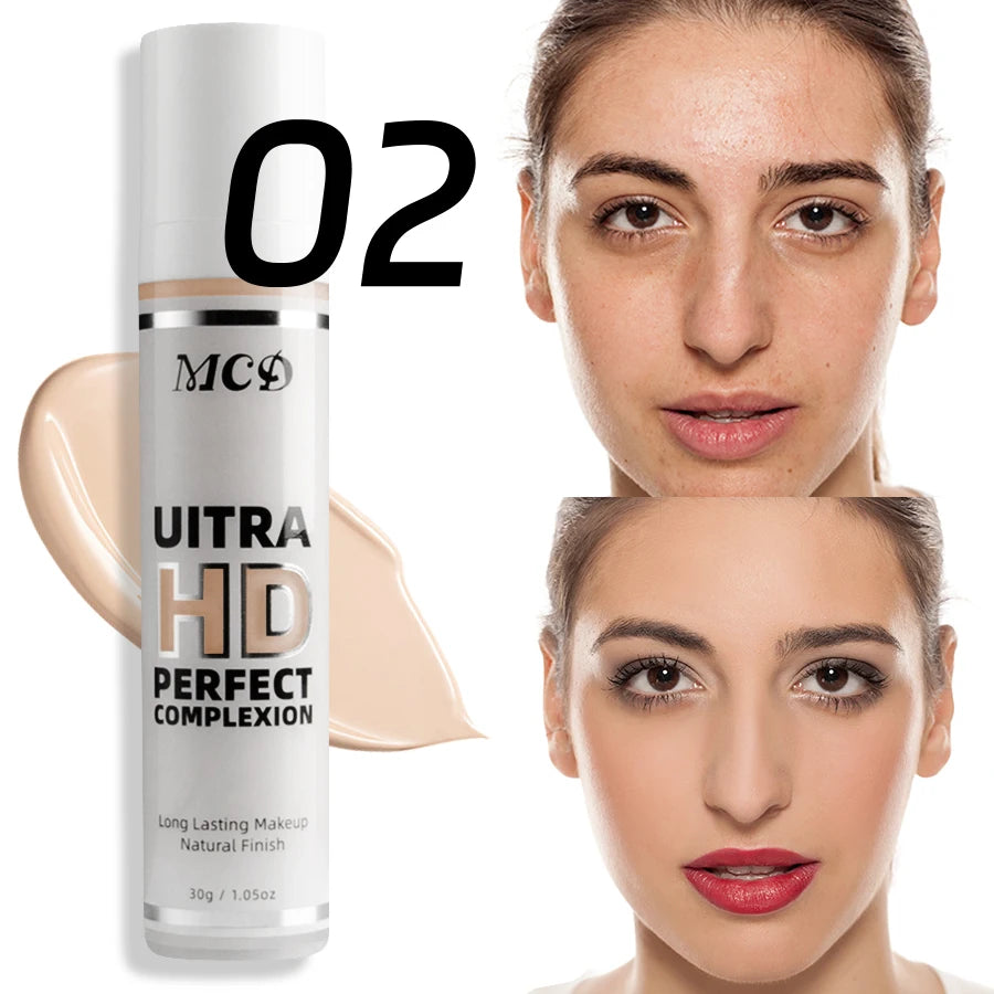 Tidesmit professional waterproof liquid foundation matte face makeup for oil control and full coverage texture view