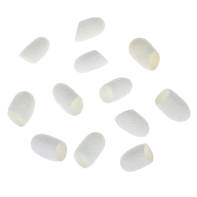 Silkworm Balls for Face – Natural Exfoliating Silk Cocoons – 100 Pack Scrubs Treatments Tidesmit