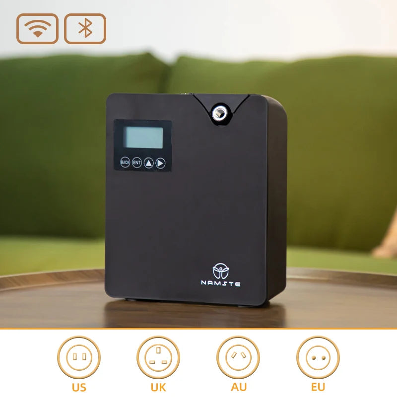 NAMSTE Electric Aromatic Oasis Fragrance WIFI Aroma Diffuser Air Freshener Essential Capacity 300ml Bluetooth Purifiers 400m³