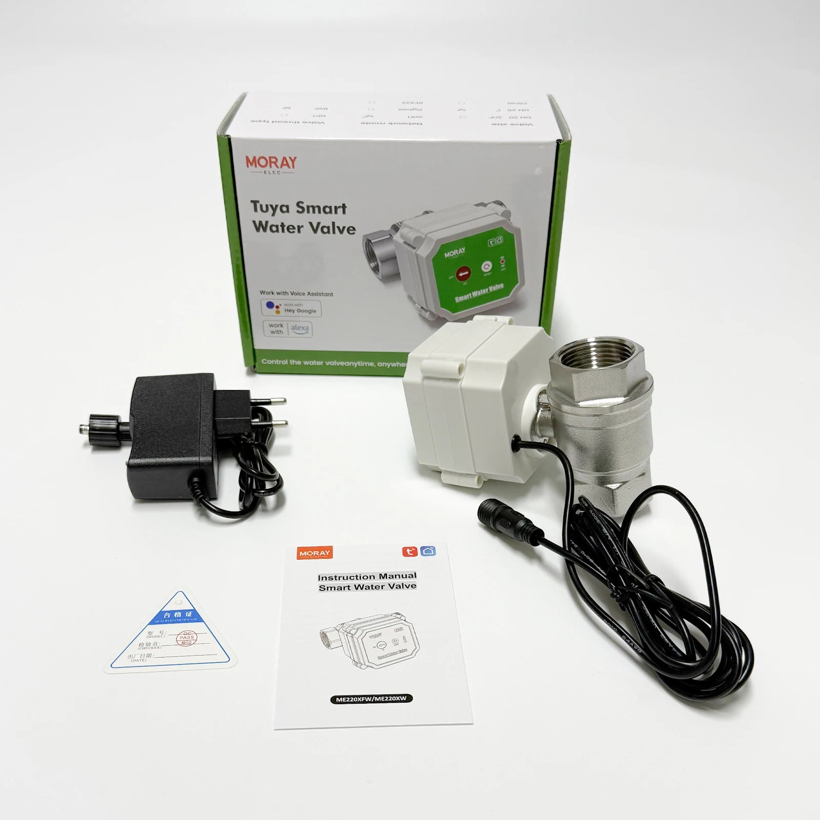 Intelligent Wifi Water Valve IP67 Suitable For Gardens Ponds And Greenhouses Compatible With Smart Life  Alexa and Google Home