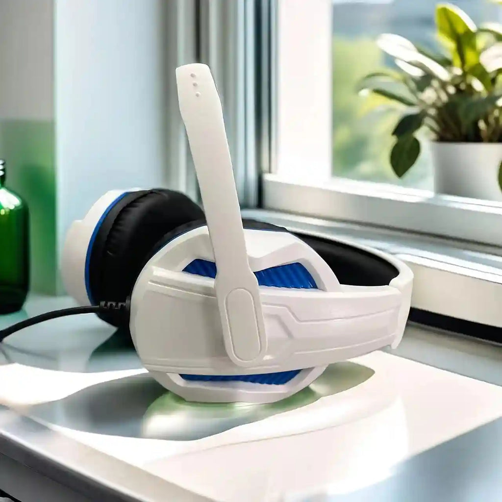 Gaming Headphones With Mic, Wired Over-Ear Headset for Deep Bass Tidesmit