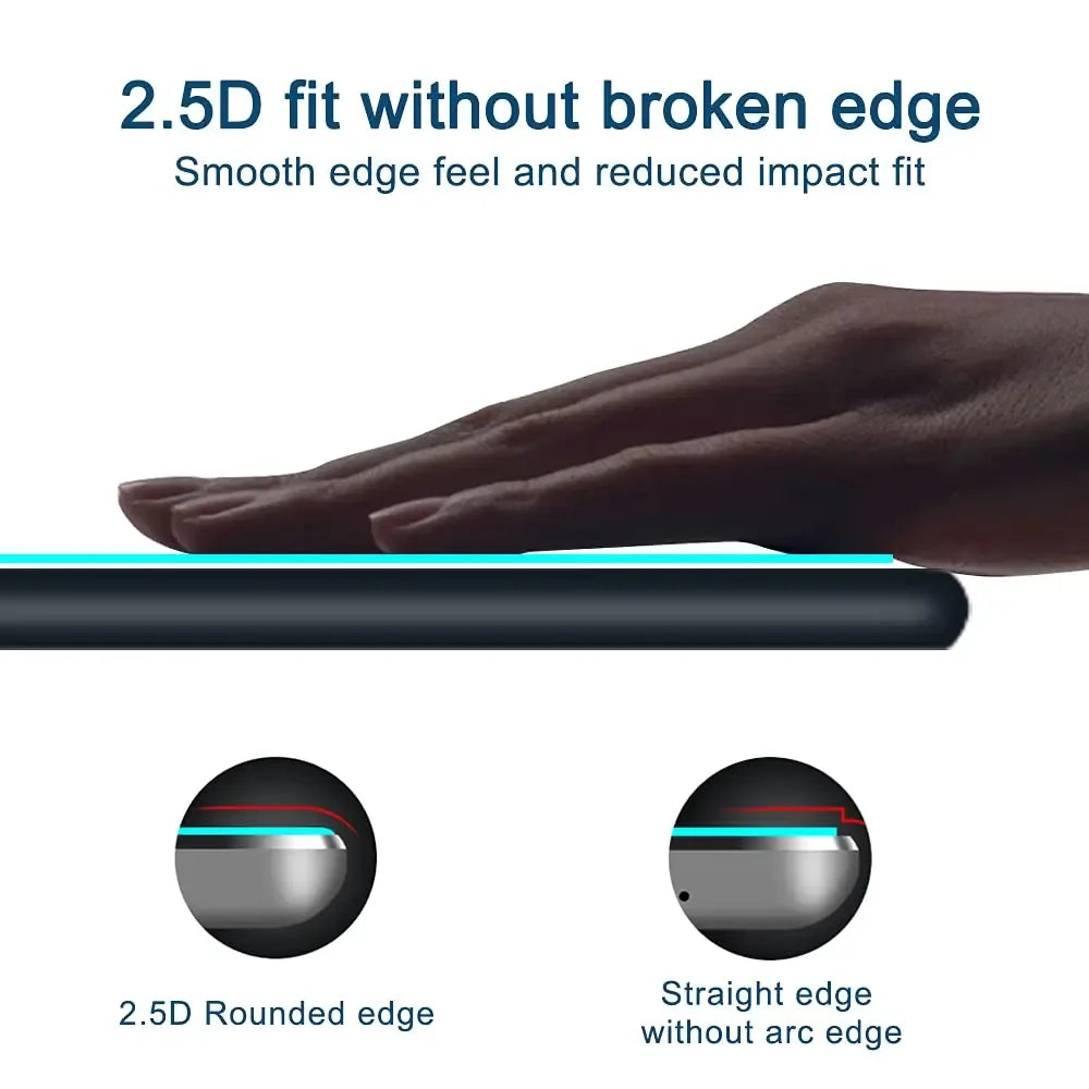 Samsung Galaxy Tab Tempered Glass Screen Protector | Anti-Scratch 9H Film Tidesmit