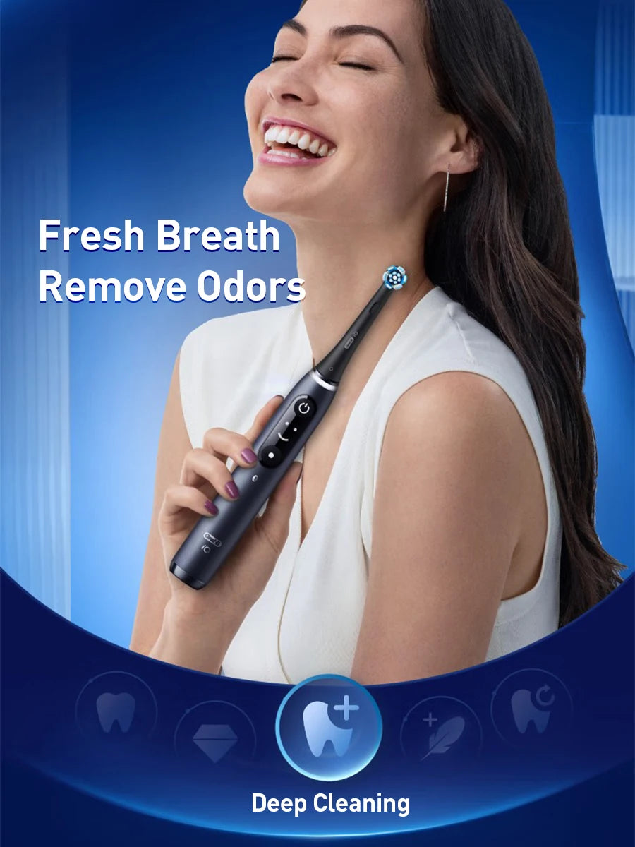 Oral B Electric Toothbrush IO Series Rechargeable Waterproof Smart Rotating Timing Electronic Tooth Brushes IO2 IO3 IO4 IO7 IO9