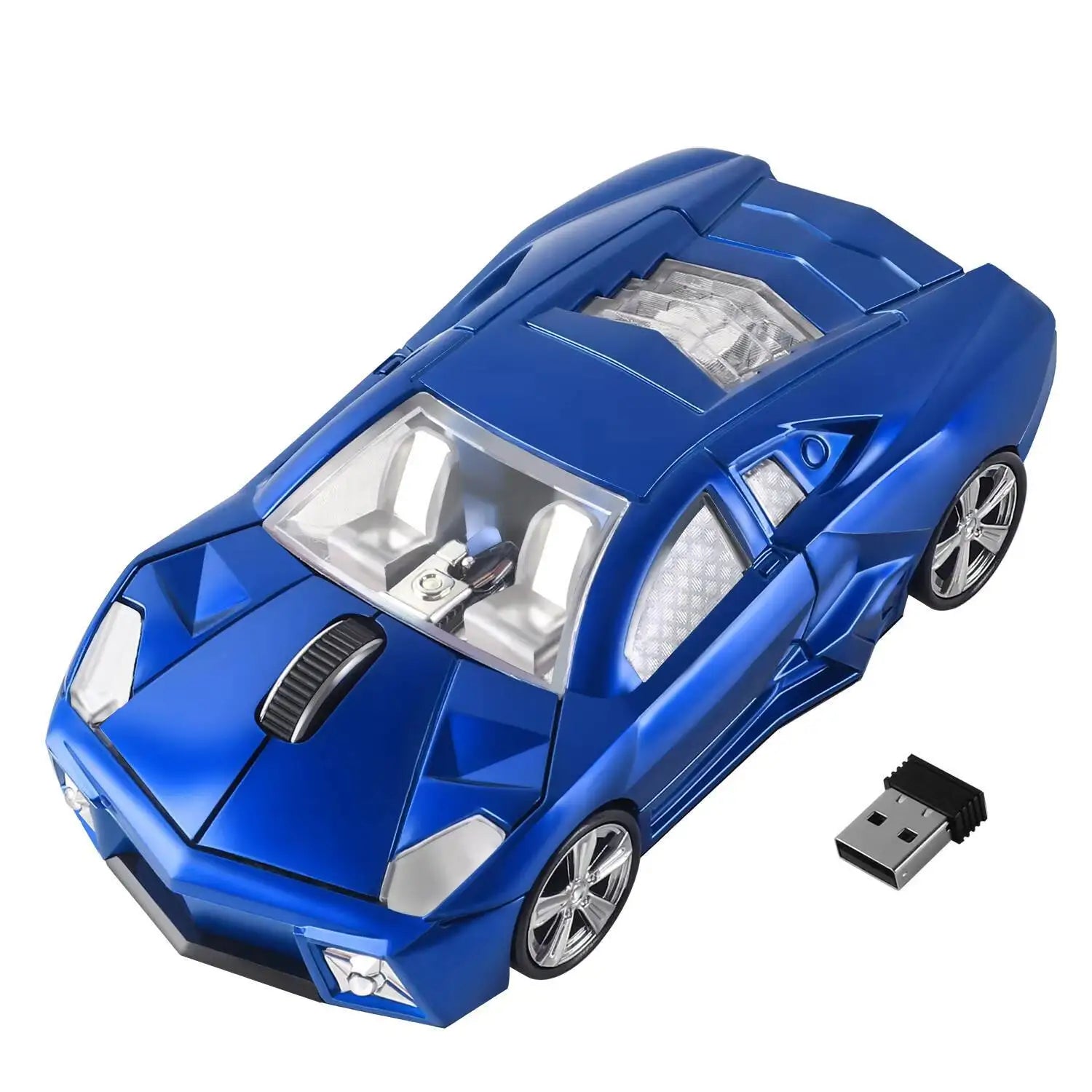Portable Multiple Vehicle-Shaped Wireless Mouse Ergonomcis Mute Keys Optical Mause For Desktop Notebook Accessories Kids Gifts