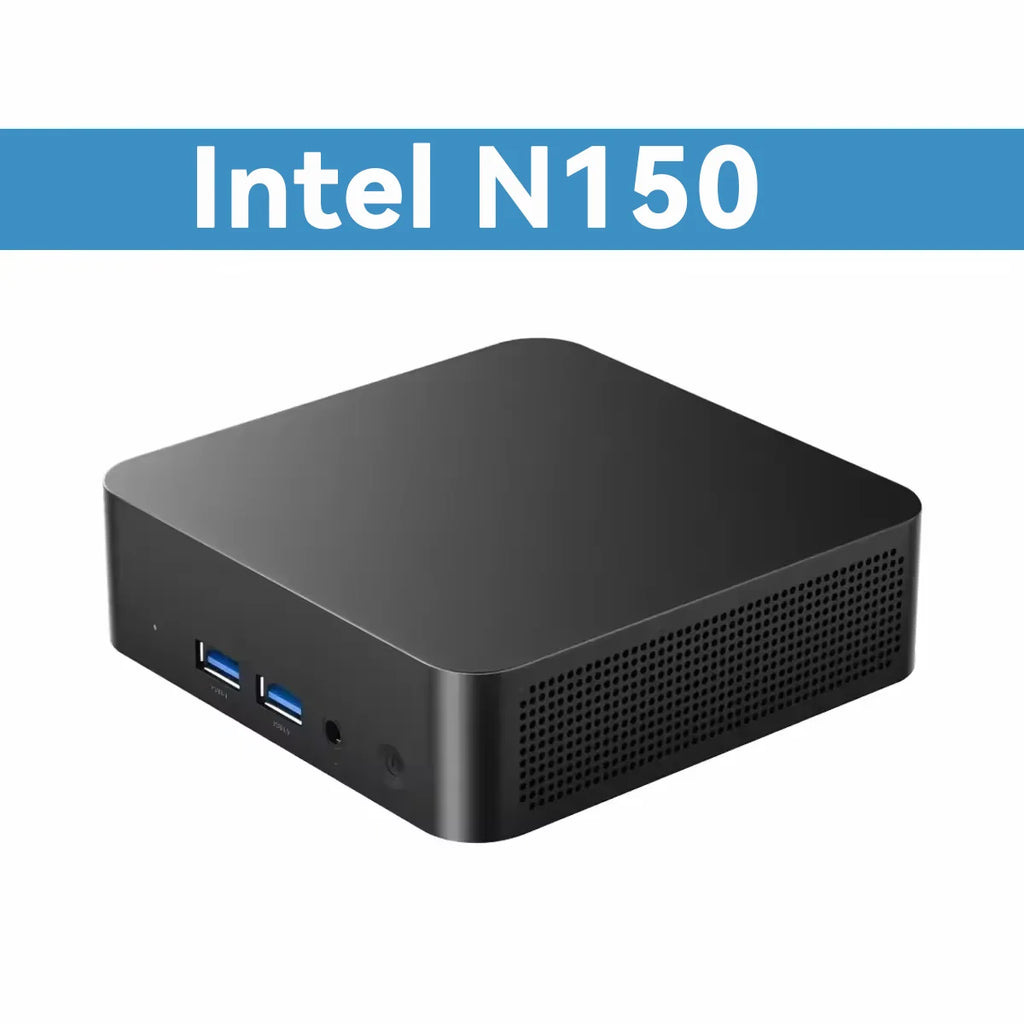 Mini PC HOT Selling Intel N150 CPU 32GB DDR4 512GB 1TB M.2 SSD 1080P USB3.0 1000M Ethernet Gaming PC Desktop Mini Computer