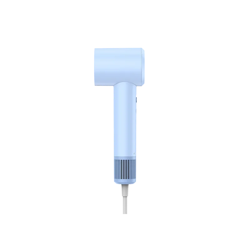 Light blue MIJIA H501SE high-speed hair dryer with slim, ergonomic handle and powerful professional motor design.