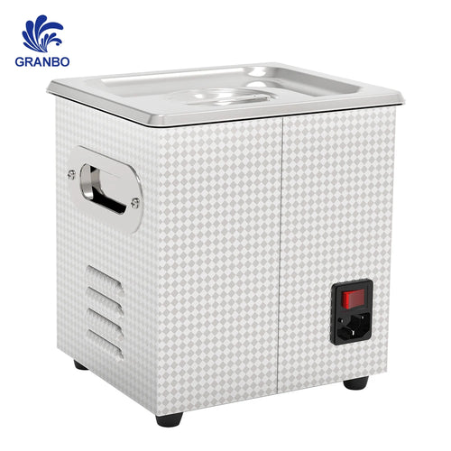 Tidesmit 1.3L ultrasonic jewelry cleaner featuring digital degas and heater settings for cleaning rings and watches