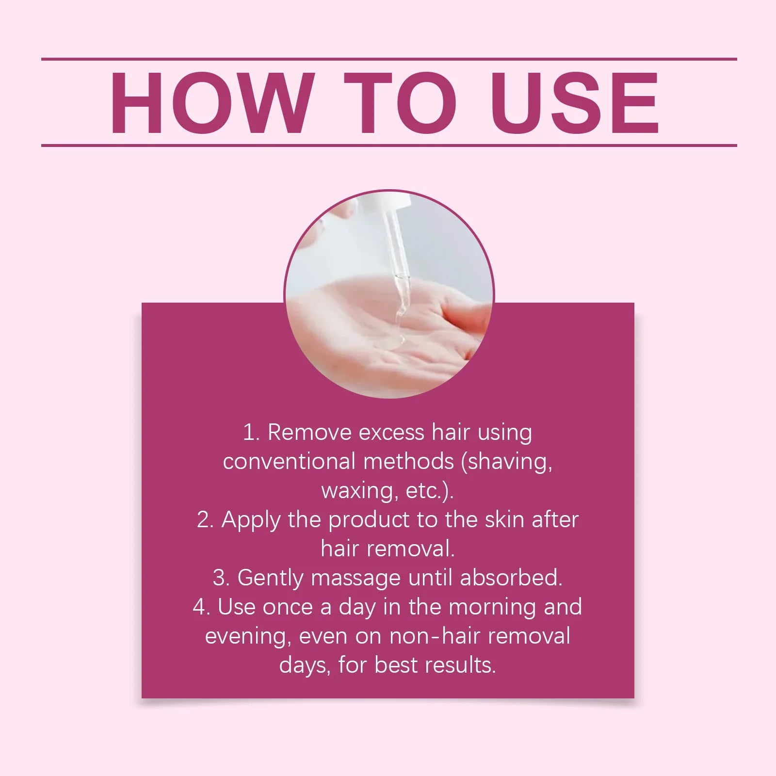 Oceaura Underarm Hair Removal Essential Oil: Moisturizing post-shave treatment in a dropper bottle for skin nourishment.