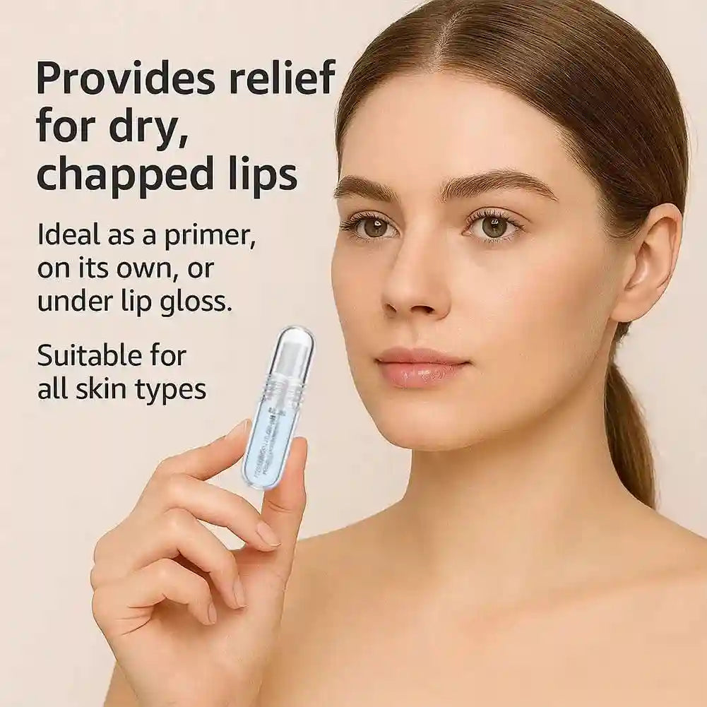 Hyaluronic Acid Lip Oil - Hydrating Plumping Lip Treatment 5ml Lip Care Tidesmit