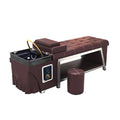 Thai Shampoo Bed With Head Spa Water Therapy System - Professional Grade Massage Chairs Flaxseed Tidesmit