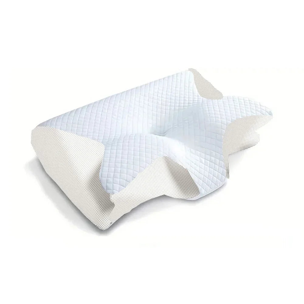Ergonomic Memory Foam Neck Pillow for Cervical Support - Tidesmit Back Massage Instrument Tidesmit
