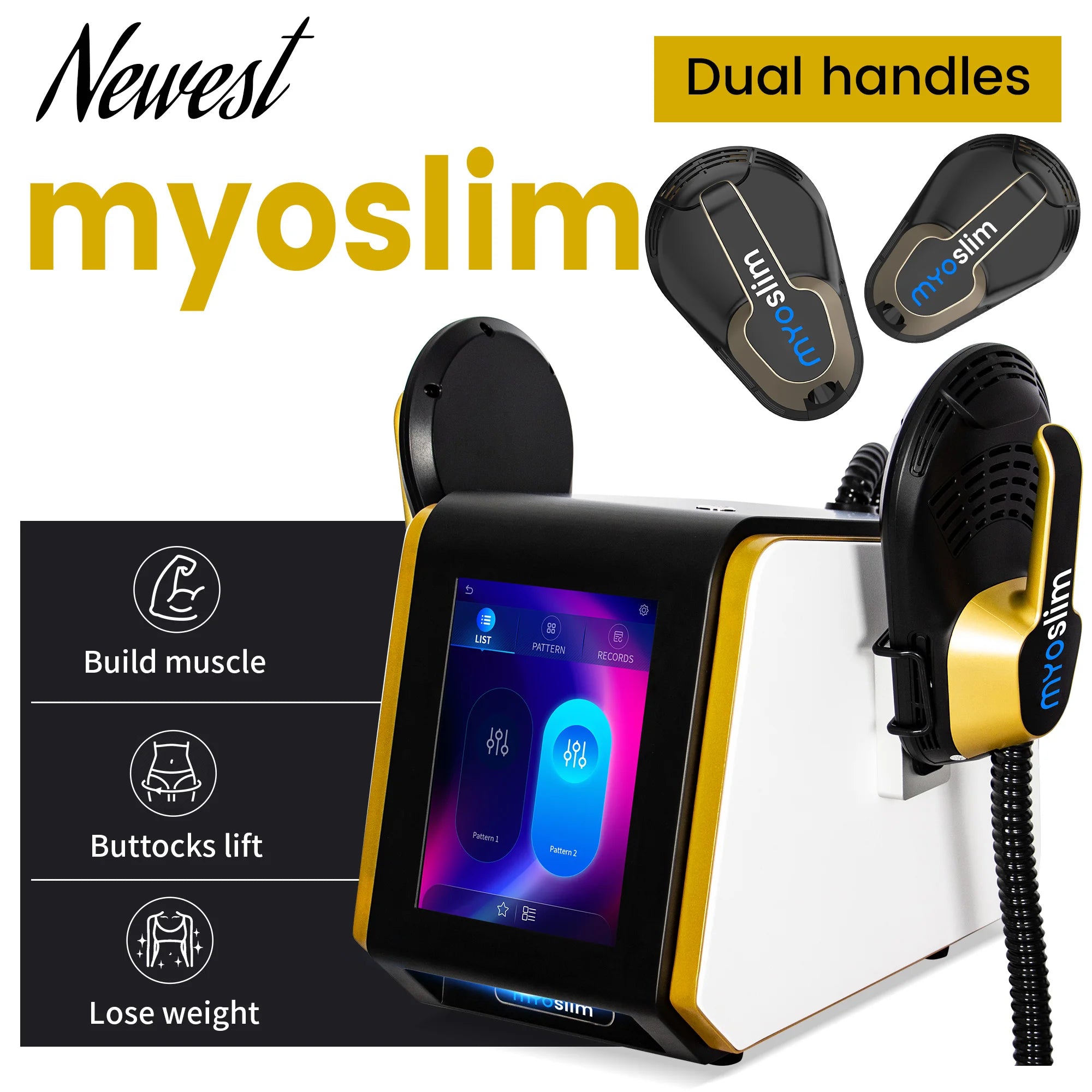EMS Sculpting Machine for Muscle Toning and Fat Reduction | Tidesmit Relaxation Treatment Tidesmit