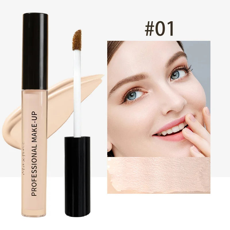 Tidesmit matte liquid concealer texture close-up for long-lasting waterproof high coverage face makeup