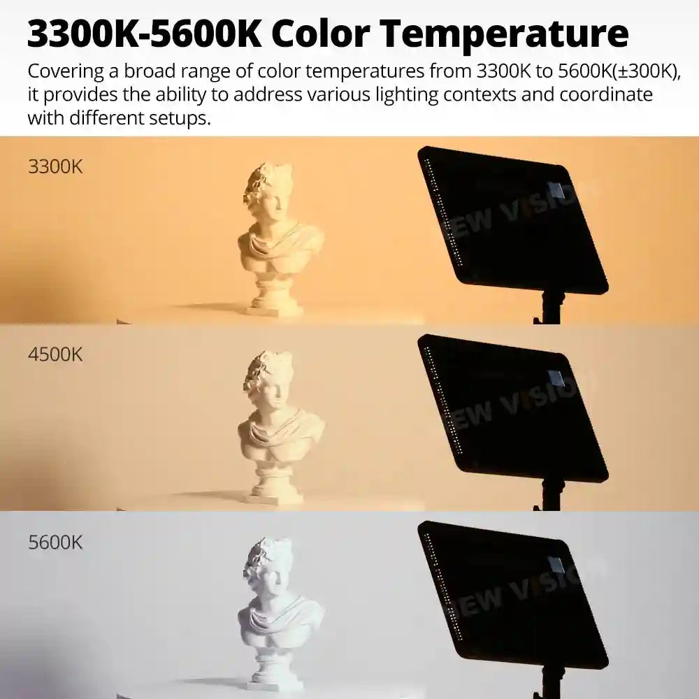 Godox LEDP260C LED Video Light Panel | Adjustable Color Temperature 3300-5600K Tidesmit