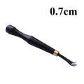 Woodworking DIY Spoon Digging Knife Precision Carving Special Curved Knife Professional Craftsman Tree-root Carving Chisel Tools