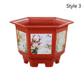 Durable Plastic Flower Pot Thickened Resin Potted Bonsai Garden Supplies Large-diameter Hydroponic Planter