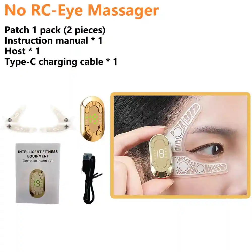 Microcurrent Eye Massager for Facial Lifting and Dark Circles Eye Massage Instrument No RC-Eye Massager Tidesmit