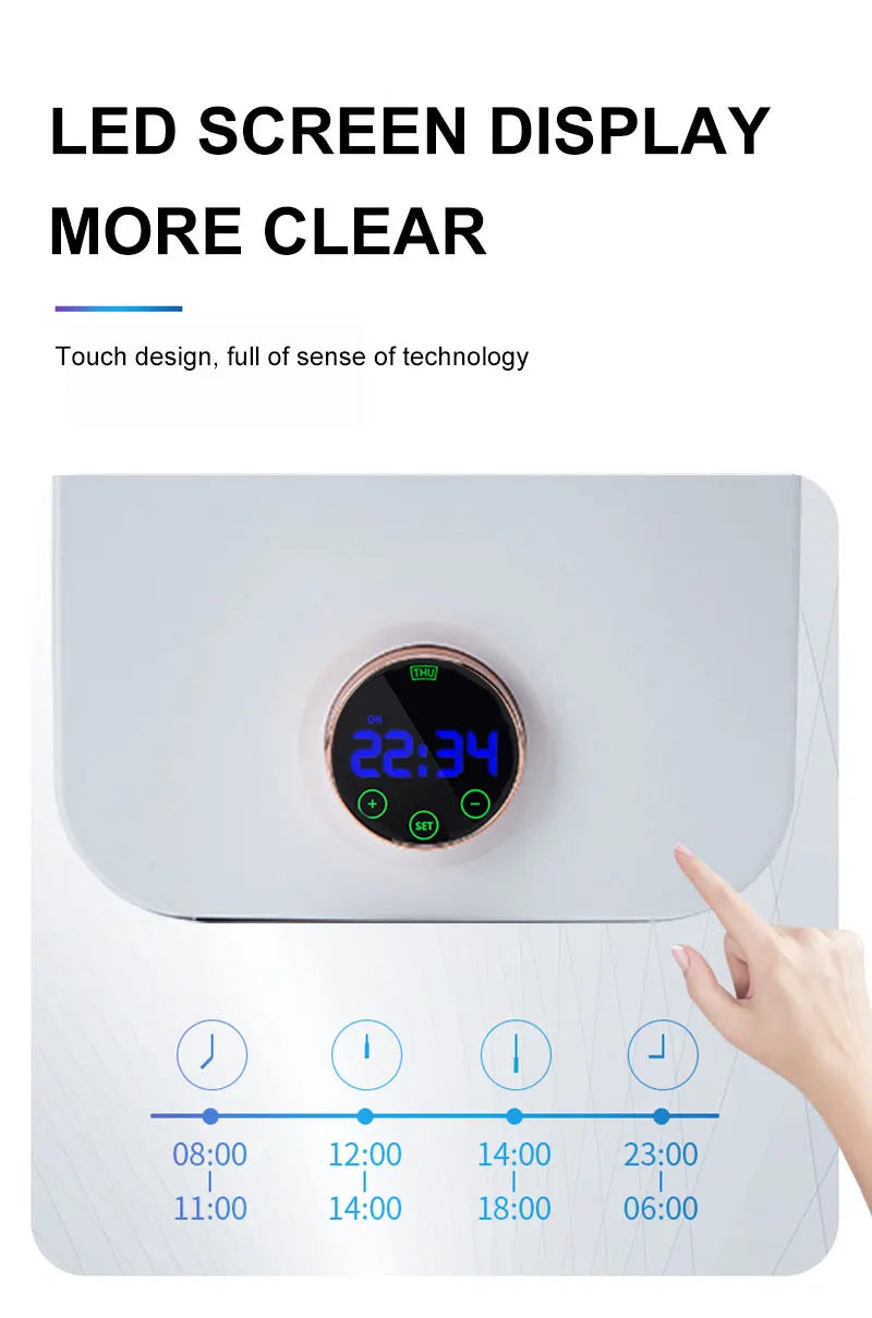 Smart Essential Oil Diffuser Fragrance Aromatherapy Scent Diffuser Machine Air Freshener Waterless Aroma Diffuser for Hotel
