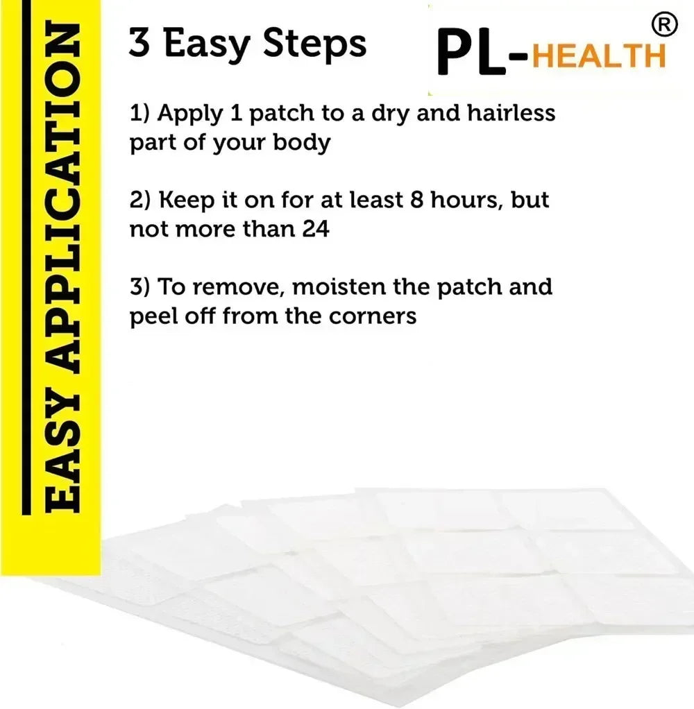 30 Patches Magnesium L-Threonate Transdermal Patches for Cognition and Energy Support